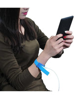 סט צמידי תכשיטי התקרקעות כחולים: (2 סטים) עם 2 חבלים ישרים 